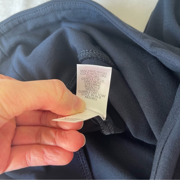 J.Jill  Wearever Collection Pants Women Medium Smooth Fit Slim Leg Blue Legging - Picture 11 of 11